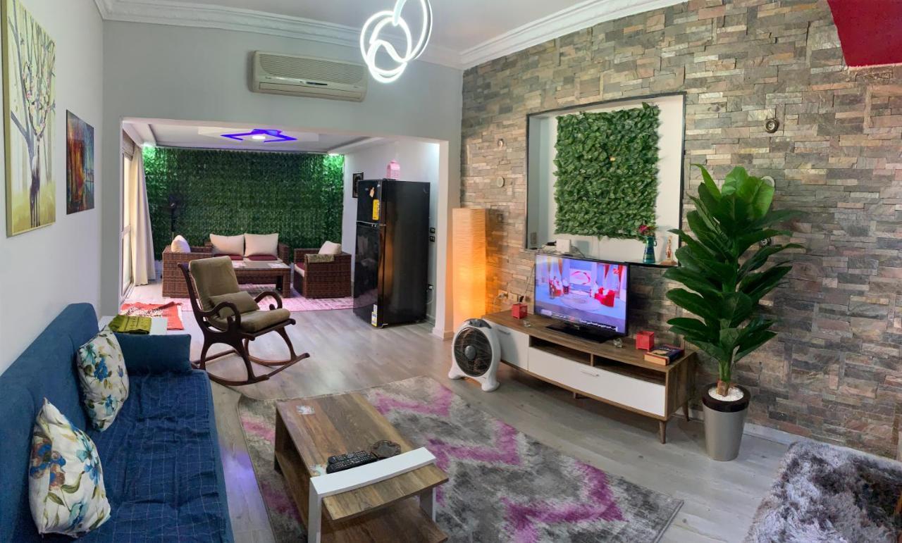 Apartment With A Private Garden In New Cairo Exterior photo