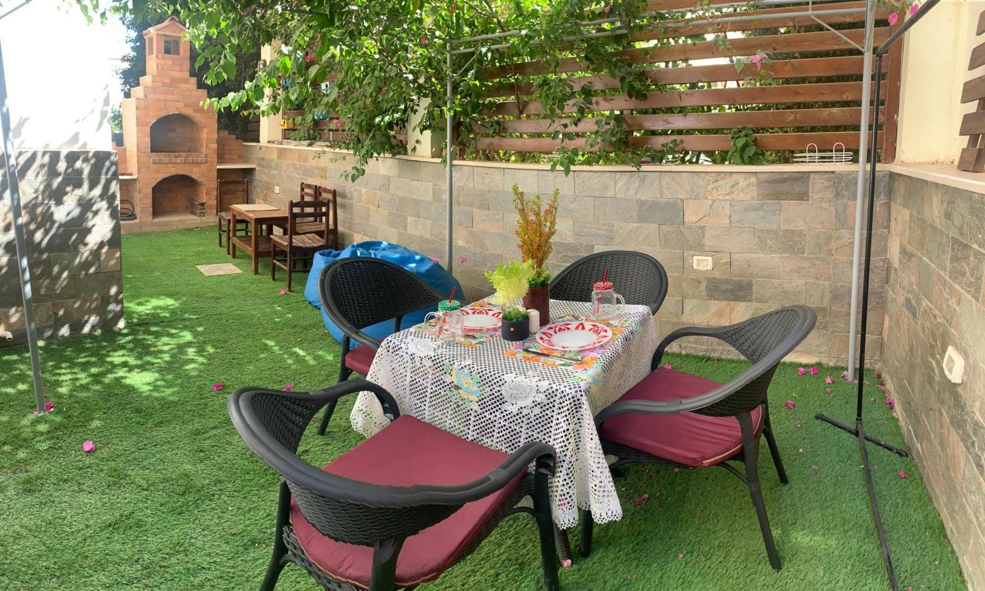 Apartment With A Private Garden In New Cairo Exterior photo