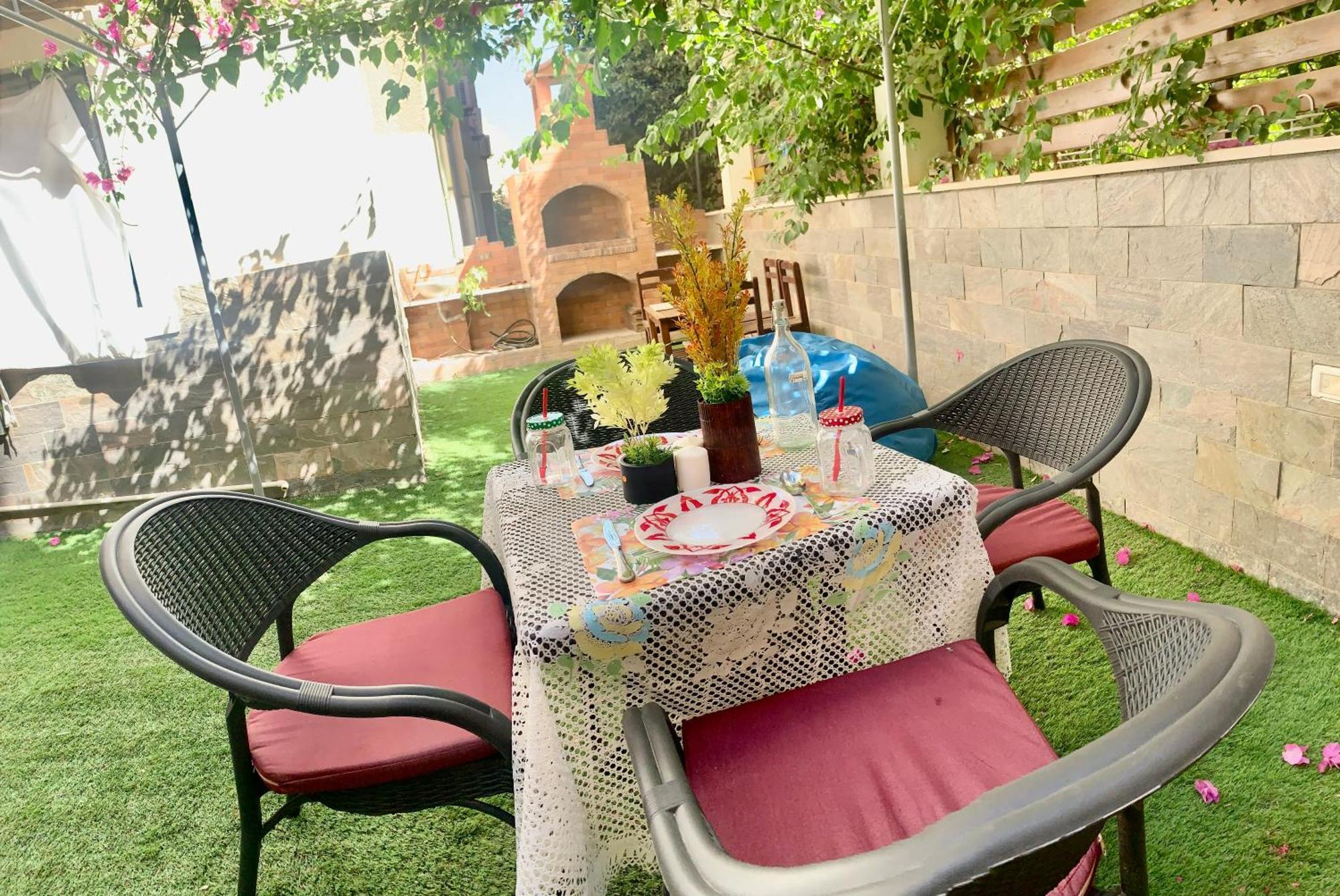 Apartment With A Private Garden In New Cairo Exterior photo