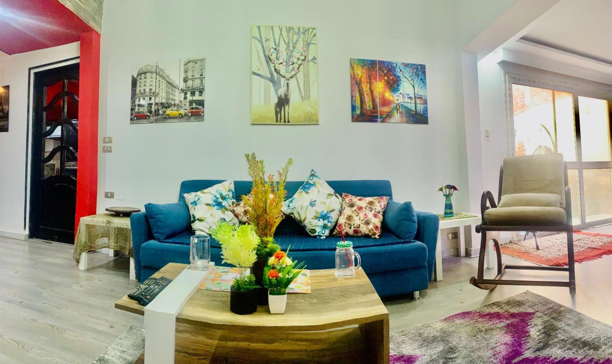 Apartment With A Private Garden In New Cairo Exterior photo